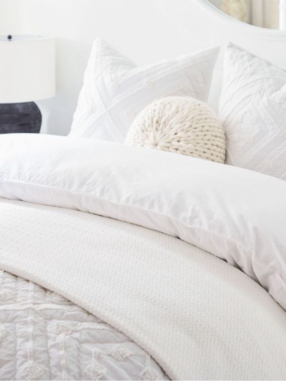 Pottery Barn Diamond Blanket